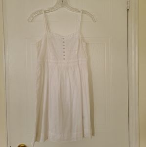 American Eagle Outfitters White Summer Dress
